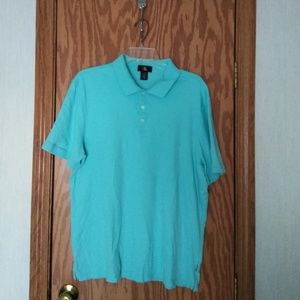 Calvin Klein Large Mens Baby Blue Polo